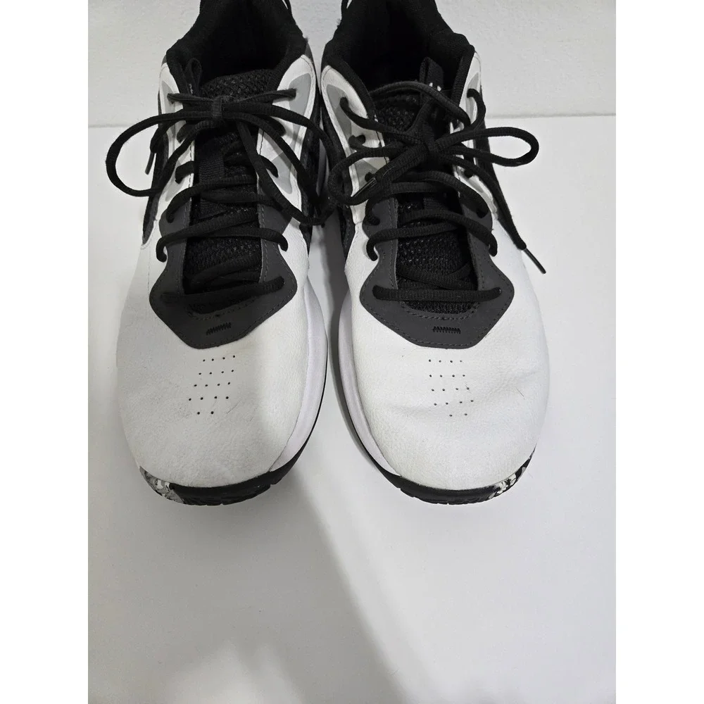 Under Armour‎ Lockdown 6 Basketball Shoes 'White Jet Grey'  Size 12.5